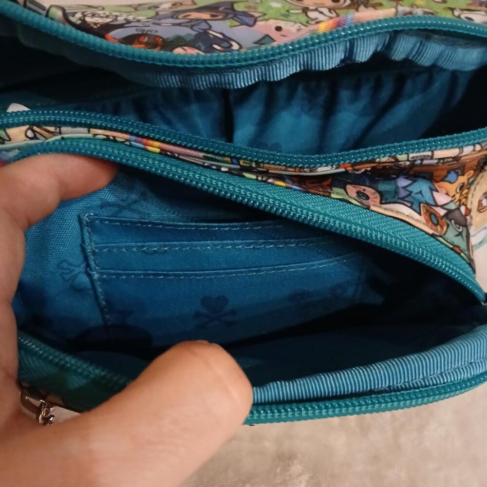 JuJuBe x tokidoki Fantasy Paradise Hipster, Hippie fanny pack, bum bag - Picture 7 of 8